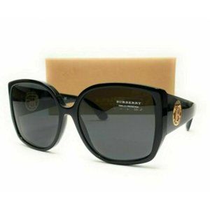 Burberry Women's Black and Grey Sunglasses!